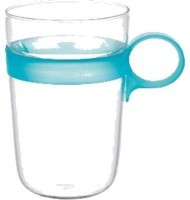 Кружка 21689, Стекло, пластик, blue, KINTO