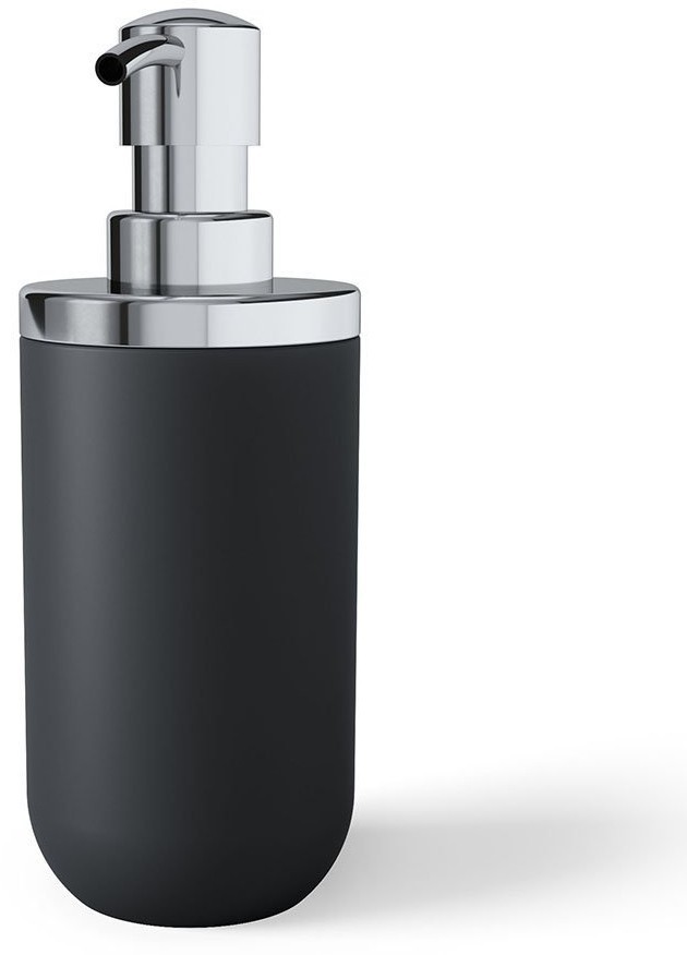 Диспенсер для мыла junip, 380 мл, черный/хром (66973)