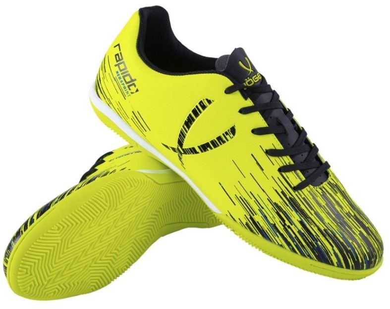 БЕЗ УПАКОВКИ Бутсы зальные Rapido JSH101, лайм, р.41-45 (2106889)