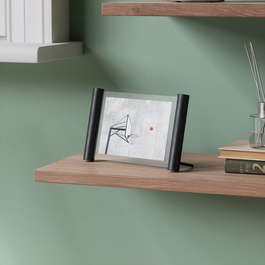 Фоторамка scroll, 14х18 см, черная (71826)