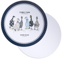 Набор подстановочных салфеток &quot;family farm&quot; из 2 шт., диаметр=38 см Lefard (771-140)