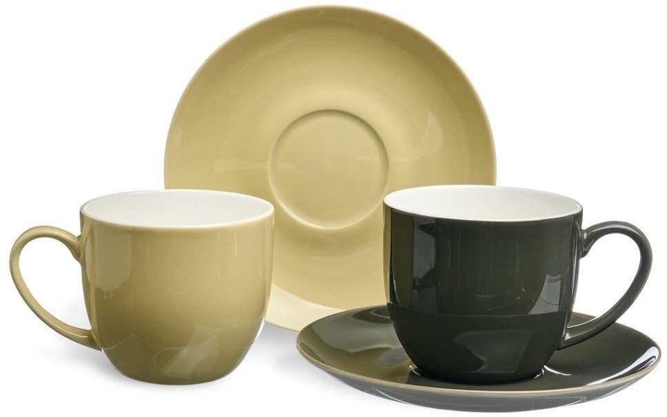 Чайный набор lefard "tet-a-tet" на 2 пер. 4 пр. 300 мл (416-114)