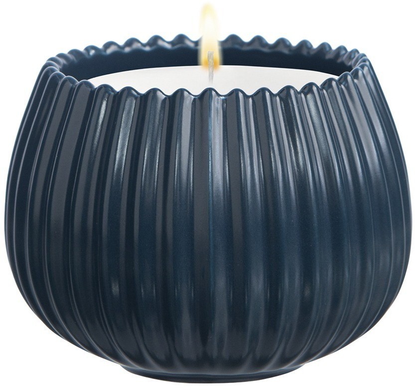 Свеча ароматическая black ink из коллекции edge, синий, 30 ч (75637)