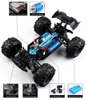Радиоуправляемый внедорожник Rapidly 4WD 1:16 (SCY-16101-PURPLE)