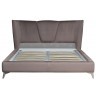 Кровать Siena без мех.велюр коричневый Colt1012-ROSKOR 199*222*116см (TT-00016634)