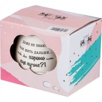 Кружка &quot;жить хорошо&quot; 320мл Lefard (420-051)