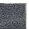 Коврик дорожка ворсовый влаго-грязезащита Laima 1,2х15 м толщина 7 мм серый 602881 (91540)