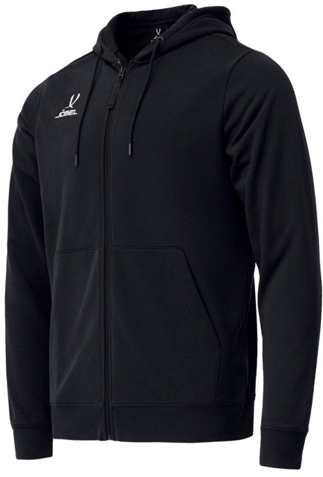 Худи на молнии JOGEL ESSENTIAL Cotton Zip Hoodie, черный (2115322)