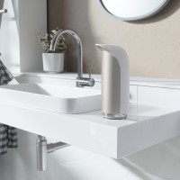 Диспенсер для мыла emperor, 255 мл, белый/никель (71386)