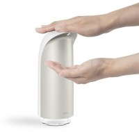 Диспенсер для мыла emperor, 255 мл, белый/никель (71386)