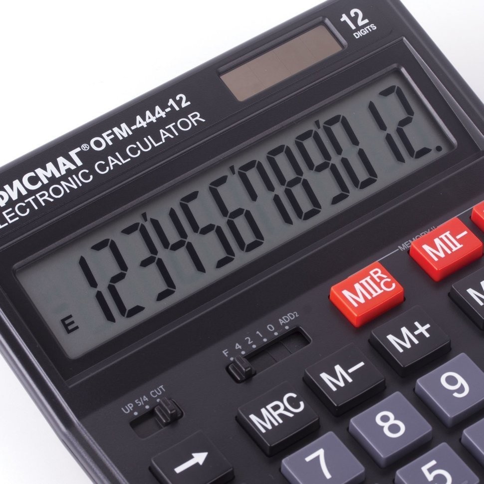 Калькулятор настольный Офисмаг OFM-444 12 разрядов 250459 (64965)
