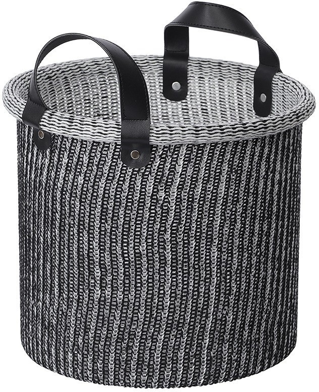 Корзина для хранения sustainable collection, D27х25 см, черная (77676)