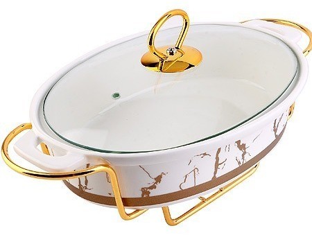 Мармит 1,2л LORAINE на 1 свечу (31395)