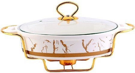 Мармит 1,2л LORAINE на 1 свечу (31395)