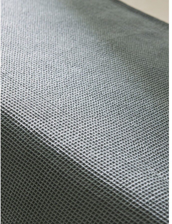 Покрывало вафельное из хлопка цвета шалфея из коллекции essential, 180х250 см (77460)