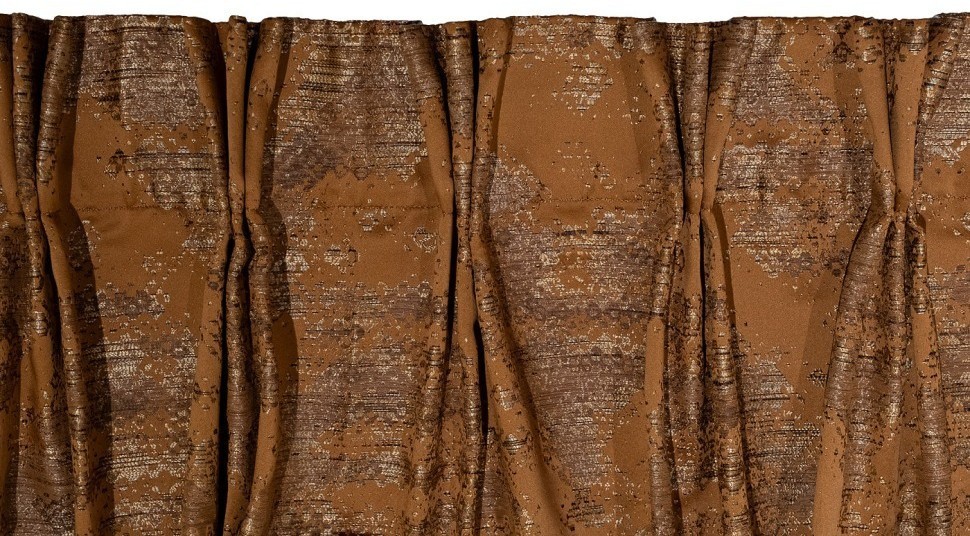 Портьера Bromley оранжевый 275*260 (TT-00013898)