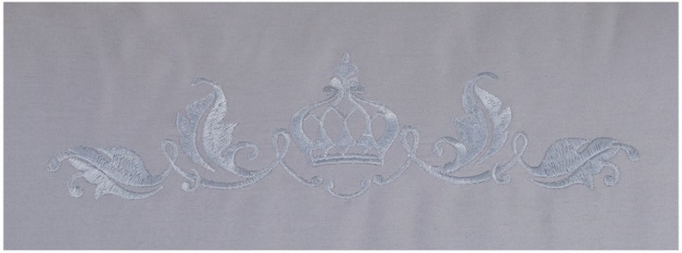 Кпб 2-х сп "богема"хлопок 100%,серый, сатин,под 175*215 -1шт., прост 240*240 -1шт., нав 50*70-2шт SANTALINO (985-002)