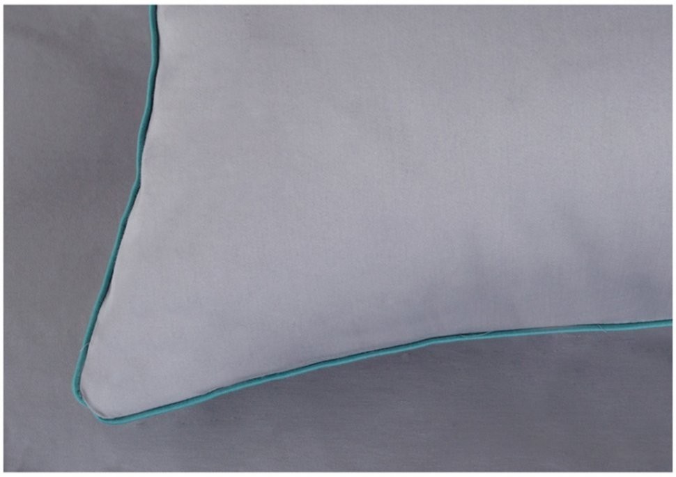 Кпб 2-х сп "богема"хлопок 100%,серый, сатин,под 175*215 -1шт., прост 240*240 -1шт., нав 50*70-2шт SANTALINO (985-002)