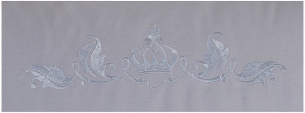 Кпб 2-х сп "богема"хлопок 100%,серый, сатин,под 175*215 -1шт., прост 240*240 -1шт., нав 50*70-2шт SANTALINO (985-002)