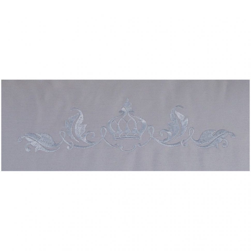 Кпб 2-х сп "богема"хлопок 100%,серый, сатин,под 175*215 -1шт., прост 240*240 -1шт., нав 50*70-2шт SANTALINO (985-002)