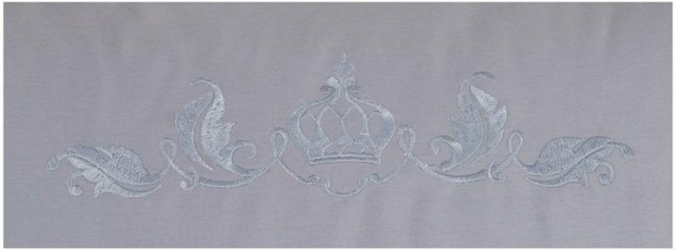 Кпб 2-х сп "богема"хлопок 100%,серый, сатин,под 175*215 -1шт., прост 240*240 -1шт., нав 50*70-2шт SANTALINO (985-002)