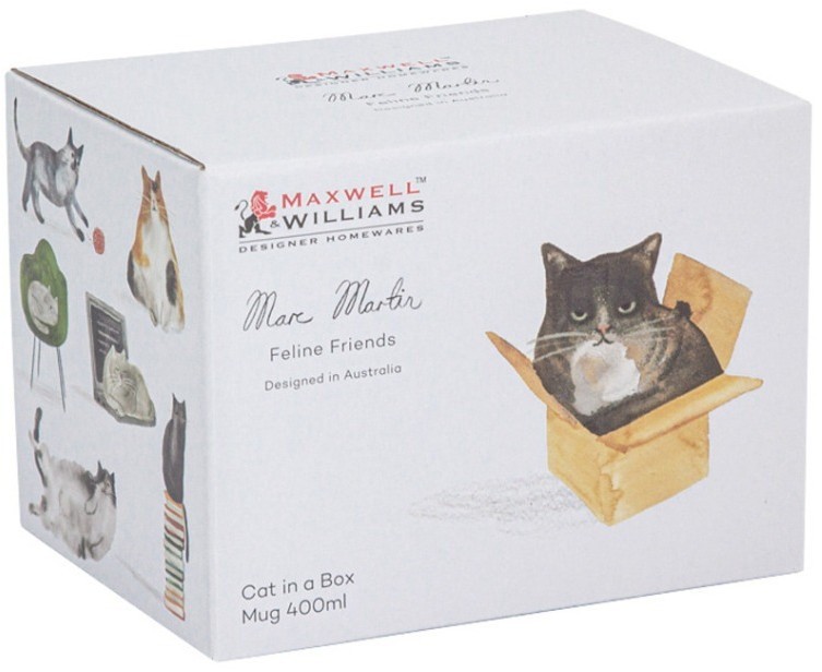 Кружка Кот в коробке, 0,4 л - MW637-DX1216 Maxwell & Williams