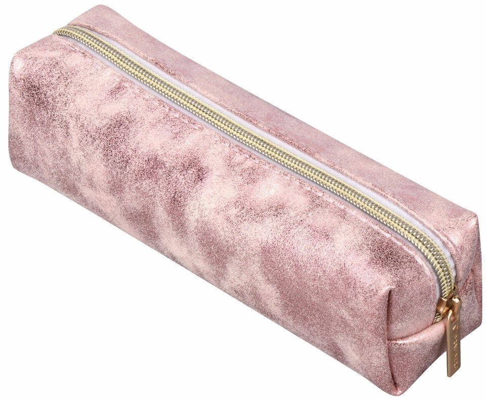 Пенал косметичка на молнии Brauberg Luxury Розовый (228997) (65070)
