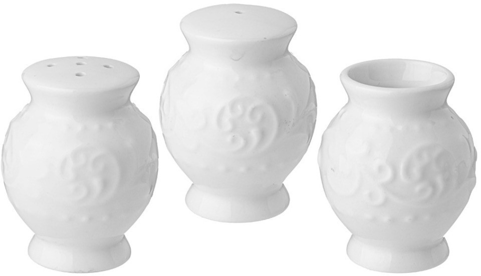 Набор для специй lefard "floral" 3 пр. 5,5*6 см (425-083)