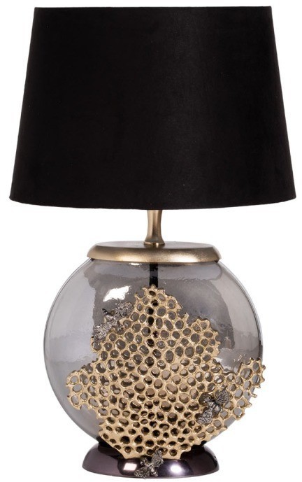 Лампа настольная плафон чёрный d26,5*h53см (TT-00010108)