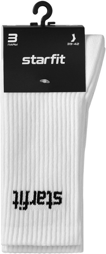 Носки спортивные Everyday, белый, р. 39-42, 3 пары (2126321)