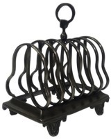 Подставка для тостов PI120/AN (PI129), никель, Antique nickel, ROOMERS TABLEWARE