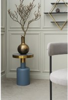 Столик журнальный froud, D35 см, синий (75318)