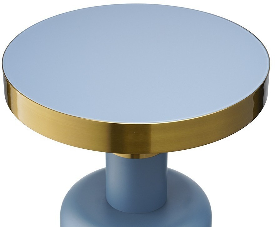 Столик журнальный froud, D35 см, синий (75318)