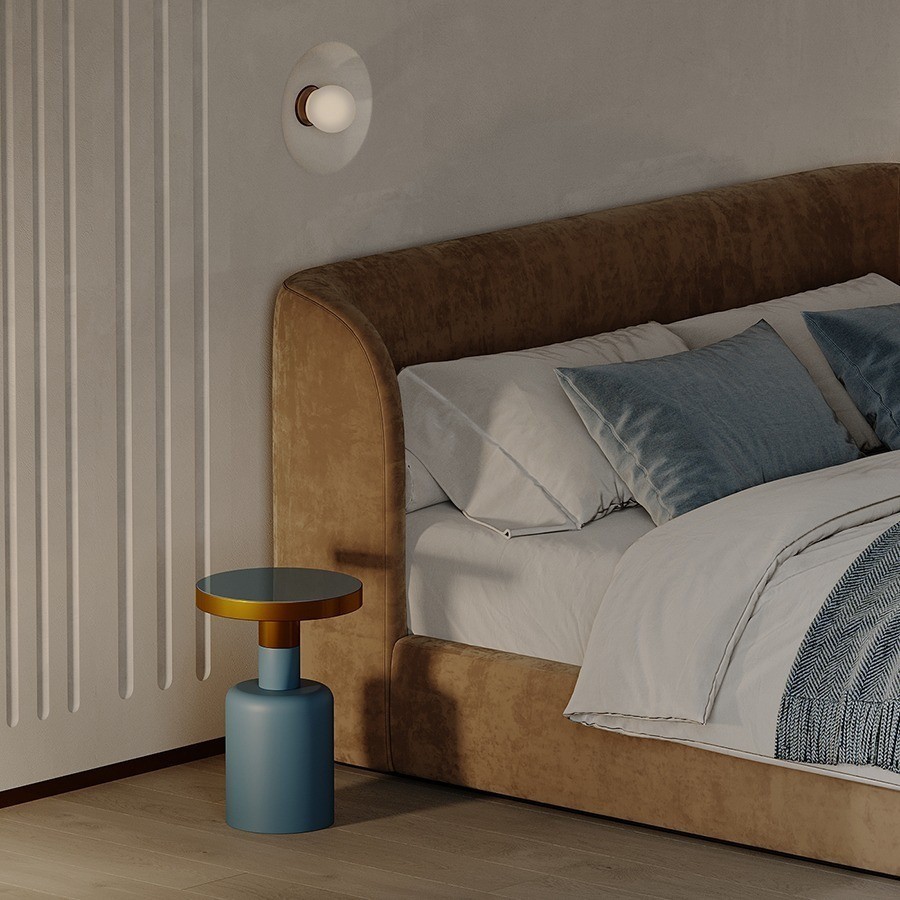 Столик журнальный froud, D35 см, синий (75318)