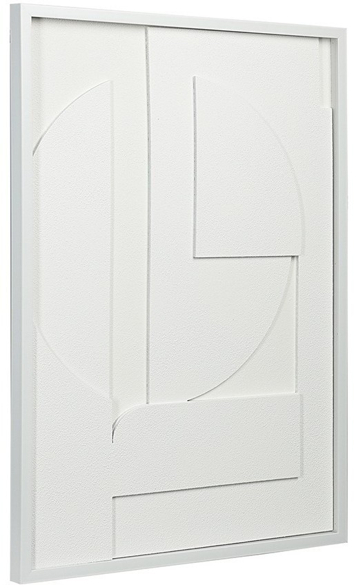 Панно декоративное с эффектом 3d minimalism, с белой рамой, 50х70 см (77479)