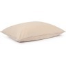 Набор из двух наволочек бежевого цвета из органического стираного хлопка из коллекции essential, 50х70 см (69377)