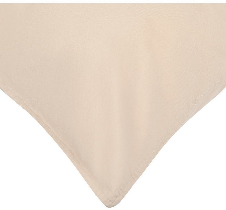 Набор из двух наволочек бежевого цвета из органического стираного хлопка из коллекции essential, 50х70 см (69377)