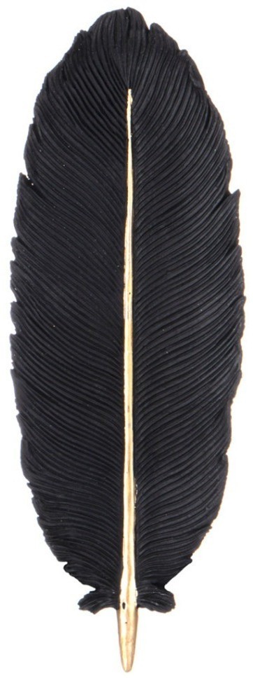 Блюдо декоративное "leaf" цвет:черный 28,5*10*3см Lefard (248-084)