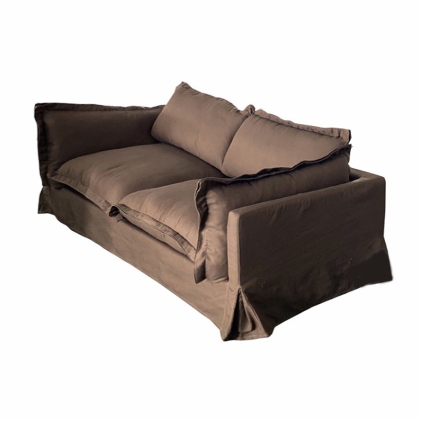 Диван HSF2173-3S/A053, Массив дерева, текстиль, Brown, ROOMERS FURNITURE