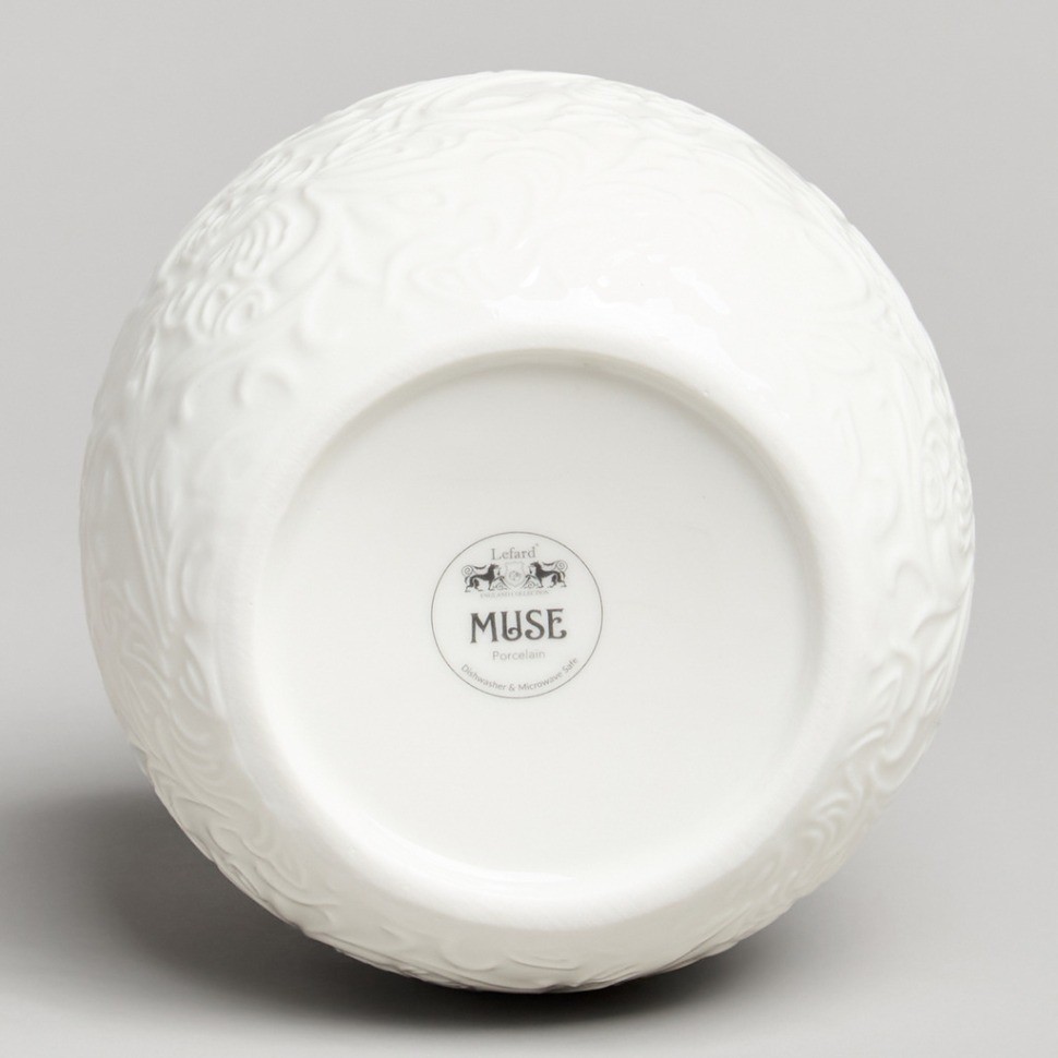 Банка lefard "muse" с дер.крышкой на дер.подставке 10*11,5 см 600 мл (587-211)