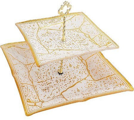 Этажерка 2 уровня, квадрат (7020-002)