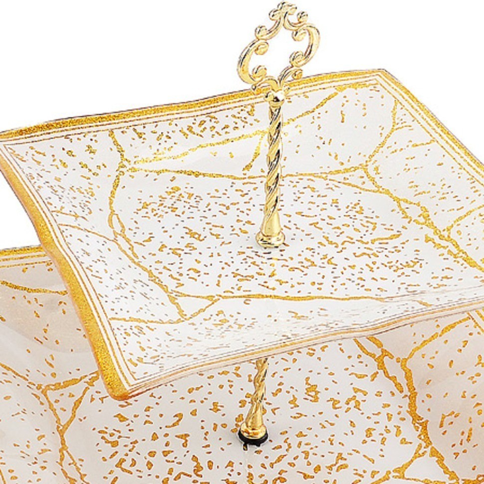 Этажерка 2 уровня, квадрат (7020-002)