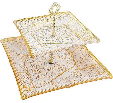 Этажерка 2 уровня, квадрат (7020-002)