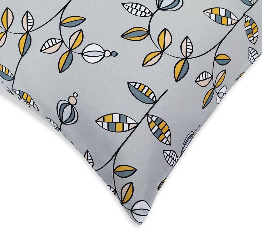 Набор наволочек "Ягоды тайги" из премиального сатина из коллекции russian north, 50х70 см (78466)