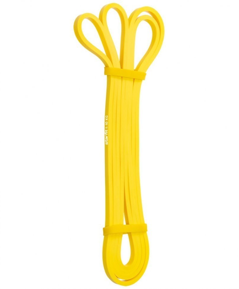Эспандер многофункциональный ES-802 ленточный, 1-10 кг, 208х0,64 см, желтый (732653)