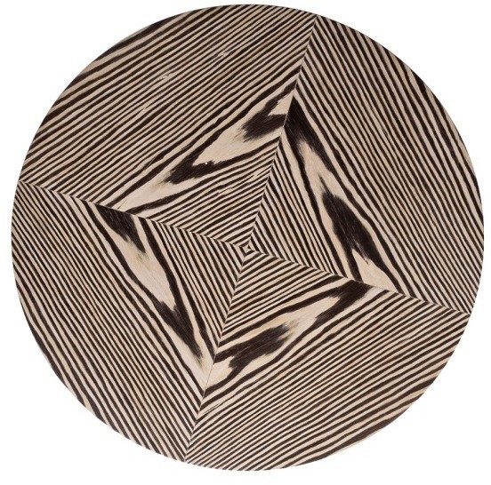 Стол журнальный Zebrano d60*52см (TT-00015009)