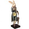 Фигурка с часами  "английская коллекция "кролик" 11*10*35 см Lefard (774-129)