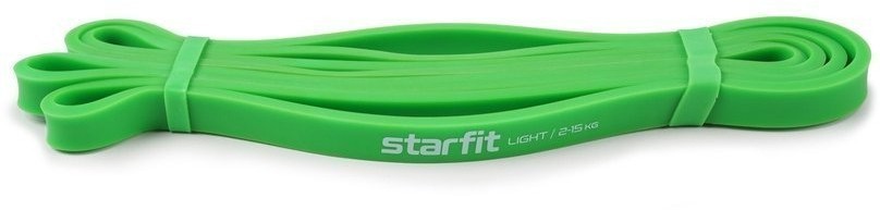 Эспандер ленточный для кросс-тренинга STARFIT ES-803, 2-15 кг, 208х1,3 см, зеленый (1676096)