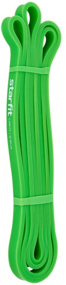 Эспандер ленточный для кросс-тренинга STARFIT ES-803, 2-15 кг, 208х1,3 см, зеленый (1676096)