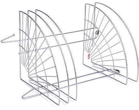 Полка угловая 2 секция хром МВ (АЛТ10С)